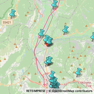 Mappa Via S. Udalrico, 38015 Lavis TN, Italia (5.382)