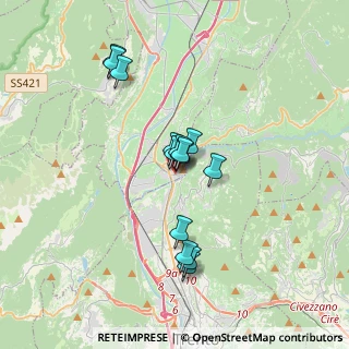 Mappa Via S. Udalrico, 38015 Lavis TN, Italia (2.77929)
