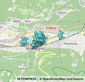 Mappa Via Arcolasco, 23017 Morbegno SO, Italia (0.906)