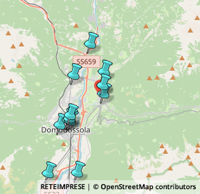 Mappa Via Provinciale, 28855 Masera VB, Italia (4.71063)