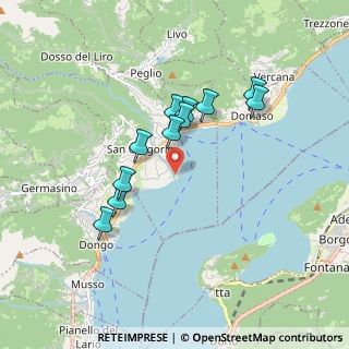 Mappa Spiaggia di Gravedona, 22015 Gravedona ed Uniti CO, Italia (1.50545)