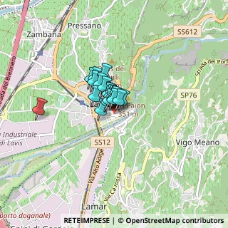 Mappa Via Carlo Sette, 38015 Lavis TN, Italia (0.356)