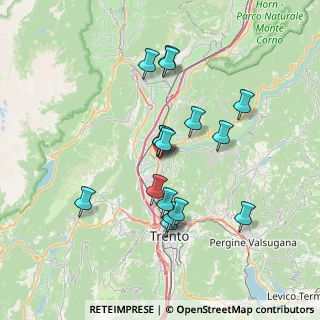 Mappa Via Carlo Sette, 38015 Lavis TN, Italia (6.42563)