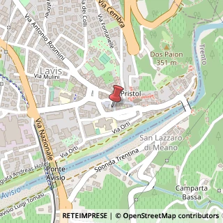 Mappa Passaggio dei Lona, 7, 38015 Lavis, Trento (Trentino-Alto Adige)