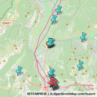 Mappa Via Carlo Sette, 38015 Lavis TN, Italia (5.238)