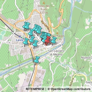 Mappa Via Carlo Sette, 38015 Lavis TN, Italia (0.27)