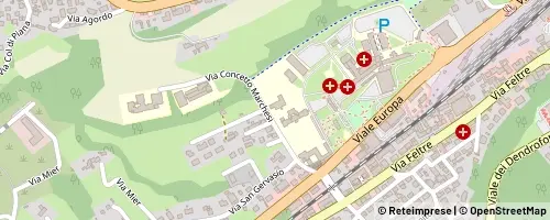 Mappa Belluno