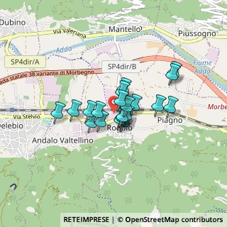 Mappa Via Stazione, 23010 Rogolo SO, Italia (0.539)