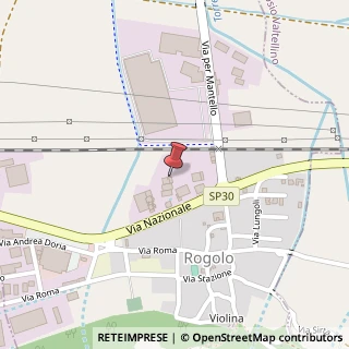 Mappa Via Stazione, 41, 23010 Rogolo, Sondrio (Lombardia)