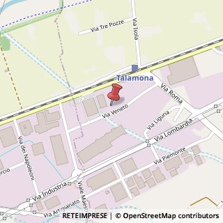 Mappa Via Veneto, 5, 23018 Talamona, Sondrio (Lombardia)