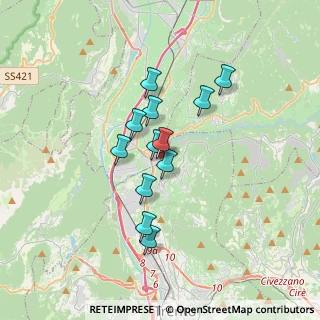 Mappa Via IV Novembre, 38015 Lavis TN, Italia (2.58583)