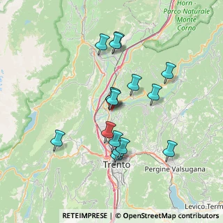 Mappa Via IV Novembre, 38015 Lavis TN, Italia (6.42625)