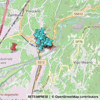 Mappa Via IV Novembre, 38015 Lavis TN, Italia (0.4745)