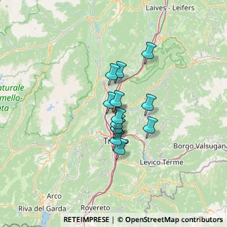 Mappa Via IV Novembre, 38015 Lavis TN, Italia (8.54)