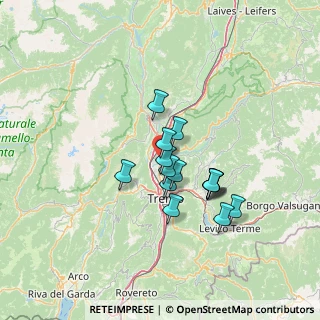 Mappa Via Alcide de Gasperi, 38015 Lavis TN, Italia (10.26467)