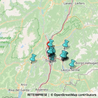 Mappa Via Alcide de Gasperi, 38015 Lavis TN, Italia (9.40737)