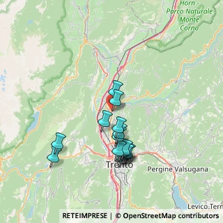 Mappa Via Alcide de Gasperi, 38015 Lavis TN, Italia (6.7675)