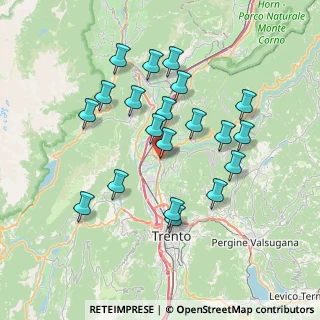 Mappa Via Alcide de Gasperi, 38015 Lavis TN, Italia (6.878)