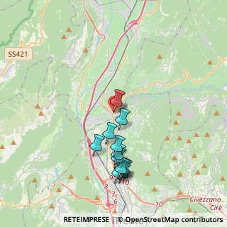 Mappa Via Alcide de Gasperi, 38015 Lavis TN, Italia (3.70333)