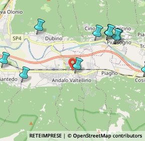 Mappa Via Bornigoli, 23014 Andalo Valtellino SO, Italia (2.79)