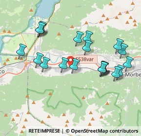 Mappa Via Bornigoli, 23014 Andalo Valtellino SO, Italia (3.8255)