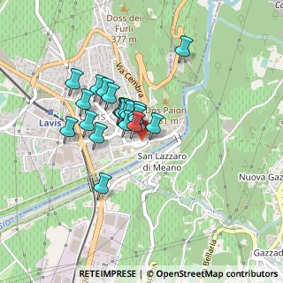 Mappa Via Cesare Battisti, 38015 Lavis TN, Italia (0.3195)