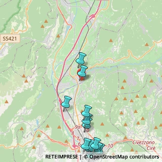 Mappa Via Cesare Battisti, 38015 Lavis TN, Italia (6.02643)