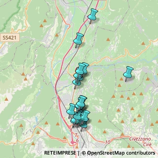 Mappa Via Cesare Battisti, 38015 Lavis TN, Italia (3.62)