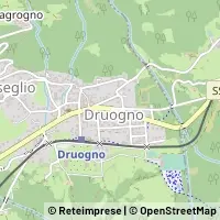 Hartă Druogno