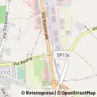 지도 Reana del Rojale