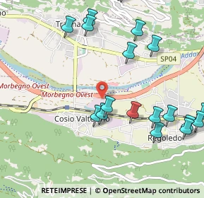 Mappa Via dei Molini, 23013 Cosio Valtellino SO, Italia (1.279)