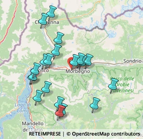 Mappa Via dei Molini, 23013 Cosio Valtellino SO, Italia (14.8605)