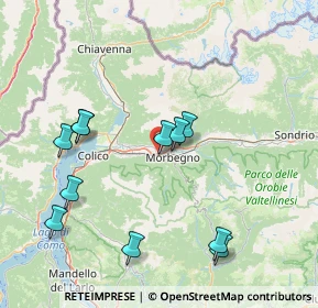 Mappa Via dei Molini, 23013 Cosio Valtellino SO, Italia (16.00727)