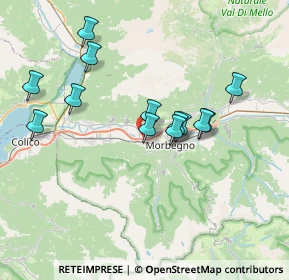 Mappa Via dei Molini, 23013 Cosio Valtellino SO, Italia (6.64615)