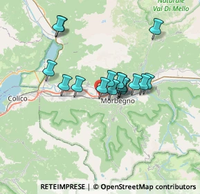 Mappa Via dei Molini, 23013 Cosio Valtellino SO, Italia (5.12529)