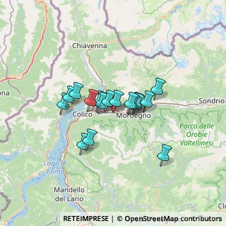 Mappa Via Bressana, 23010 Rogolo SO, Italia (9.25647)