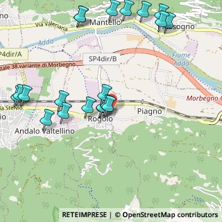 Mappa Via Bressana, 23010 Rogolo SO, Italia (1.214)
