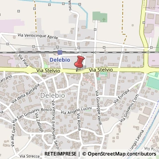 Mappa Via Roma, 3, 23014 Delebio, Sondrio (Lombardia)