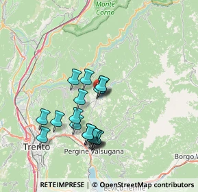 Mappa SP83, 38042 Baselga di Piné TN, Italia (6.52789)