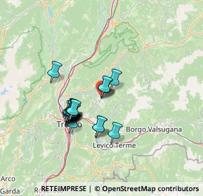 Mappa SP83, 38042 Baselga di Piné TN, Italia (11.308)