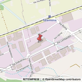 Mappa Via Battista Chini, 60, 23018 Talamona, Sondrio (Lombardia)