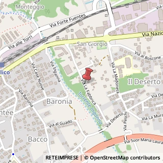 Mappa Via la Fabbrica, 4, 23823 Colico, Lecco (Lombardia)