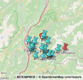 Mappa Piazzetta Conti di Schreck, 38042 Baselga di Piné TN, Italia (11.337)