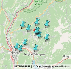 Mappa Piazzetta Conti di Schreck, 38042 Baselga di Piné TN, Italia (4.95769)