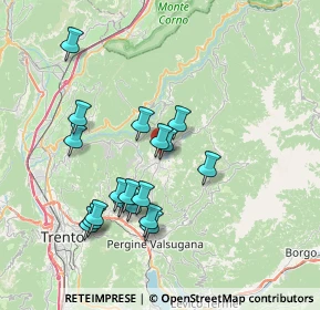 Mappa Piazzetta Conti di Schreck, 38042 Baselga di Piné TN, Italia (6.84889)