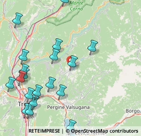 Mappa Piazzetta Conti di Schreck, 38042 Baselga di Piné TN, Italia (10.542)
