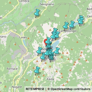 Mappa Piazzetta Conti di Schreck, 38042 Baselga di Piné TN, Italia (1.5725)
