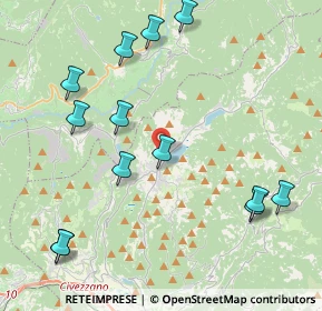 Mappa Piazzetta Conti di Schreck, 38042 Baselga di Piné TN, Italia (4.76308)