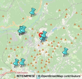 Mappa Piazzetta Conti di Schreck, 38042 Baselga di Piné TN, Italia (4.84636)
