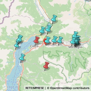 Mappa Via San Giovanni Bosco, 23010 Piantedo SO, Italia (8.37)